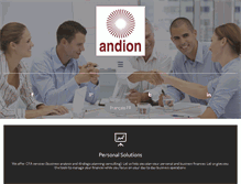 Tablet Screenshot of andion.co
